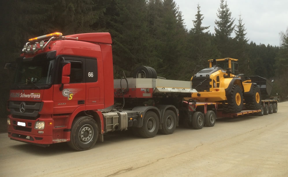 Golling Schwertrans, Gro&szlig;raum- und Schwertransport